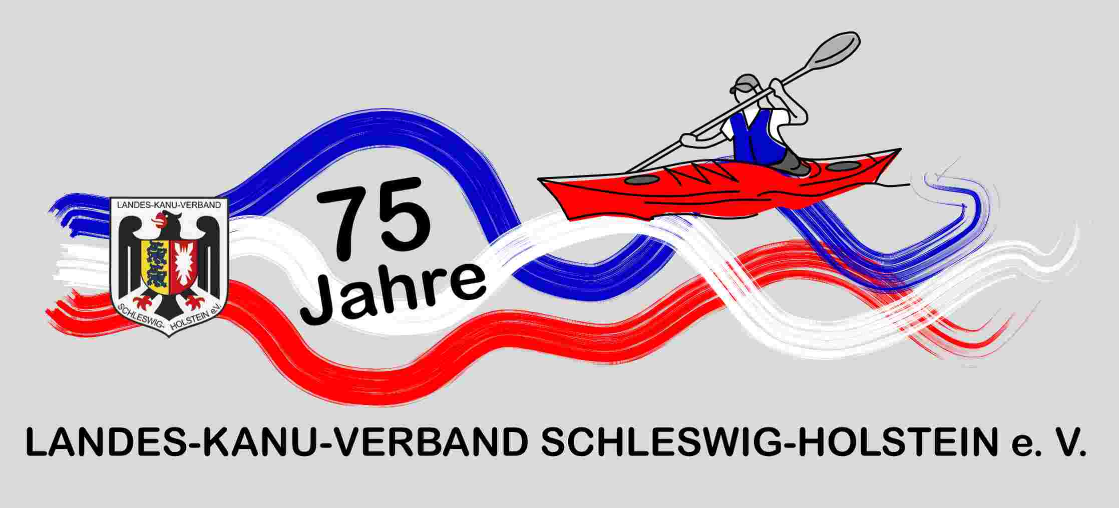 Logo: 75 Jahre LKV